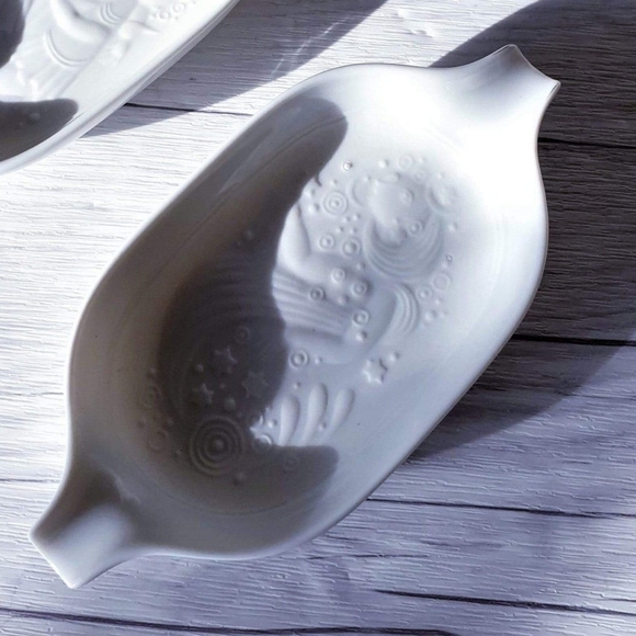 Rosenthal by Bjorn Wiinblad Magic Flute series small white porcelain dish - Picture 1 of 7
